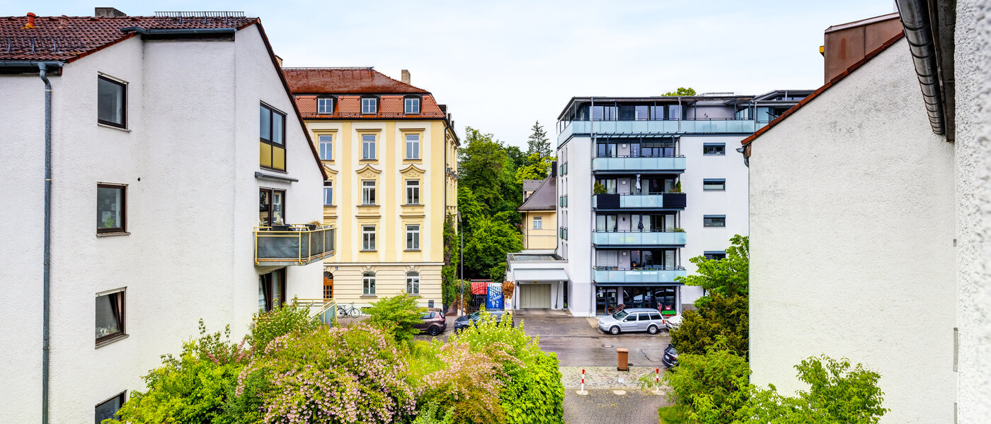 квартира München Sendling 03 вид из окна 14453