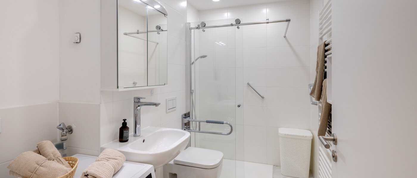 квартира Taufkirchen 01 ванная комната 14456