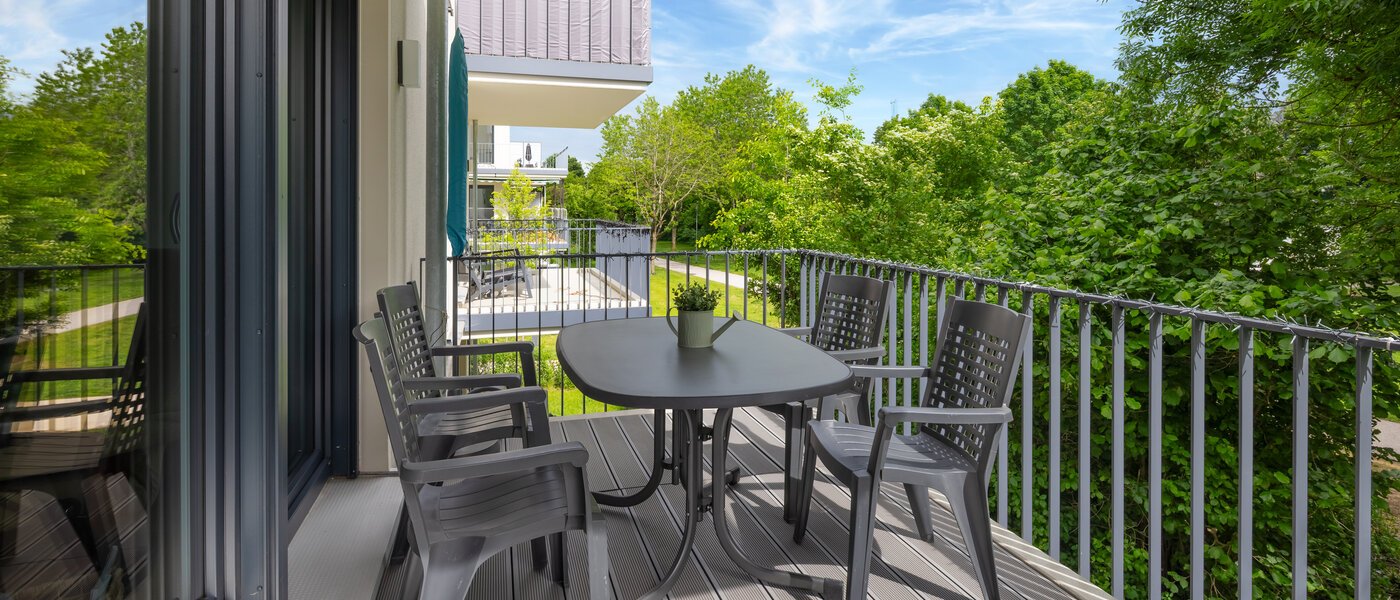 квартира Taufkirchen 01 балкон 14456