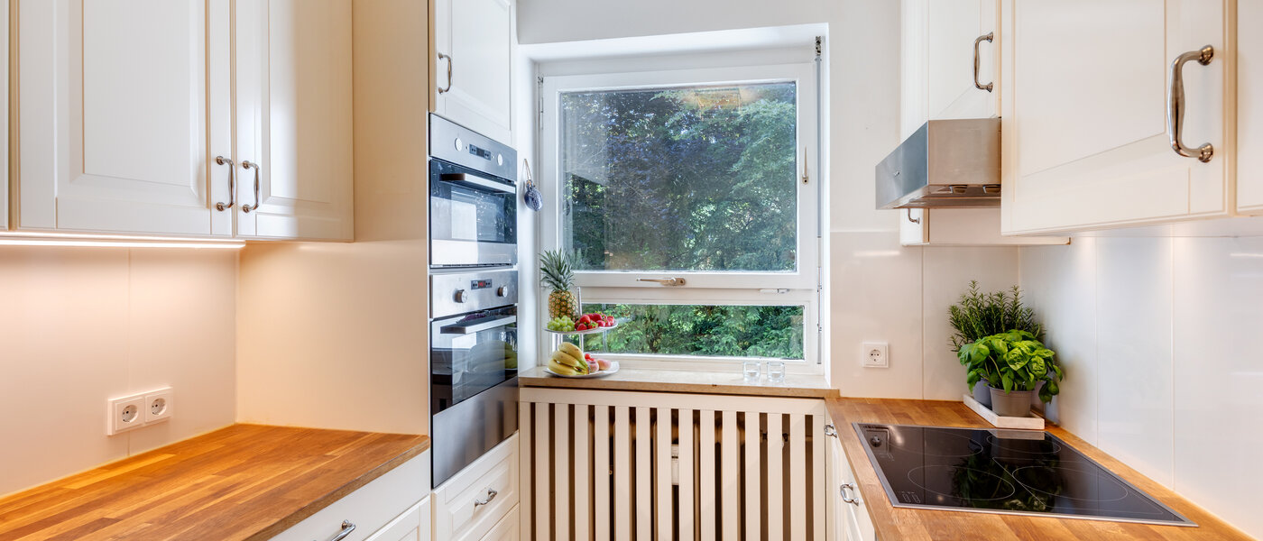 квартира München Menterschwaige 03 кухня 14458