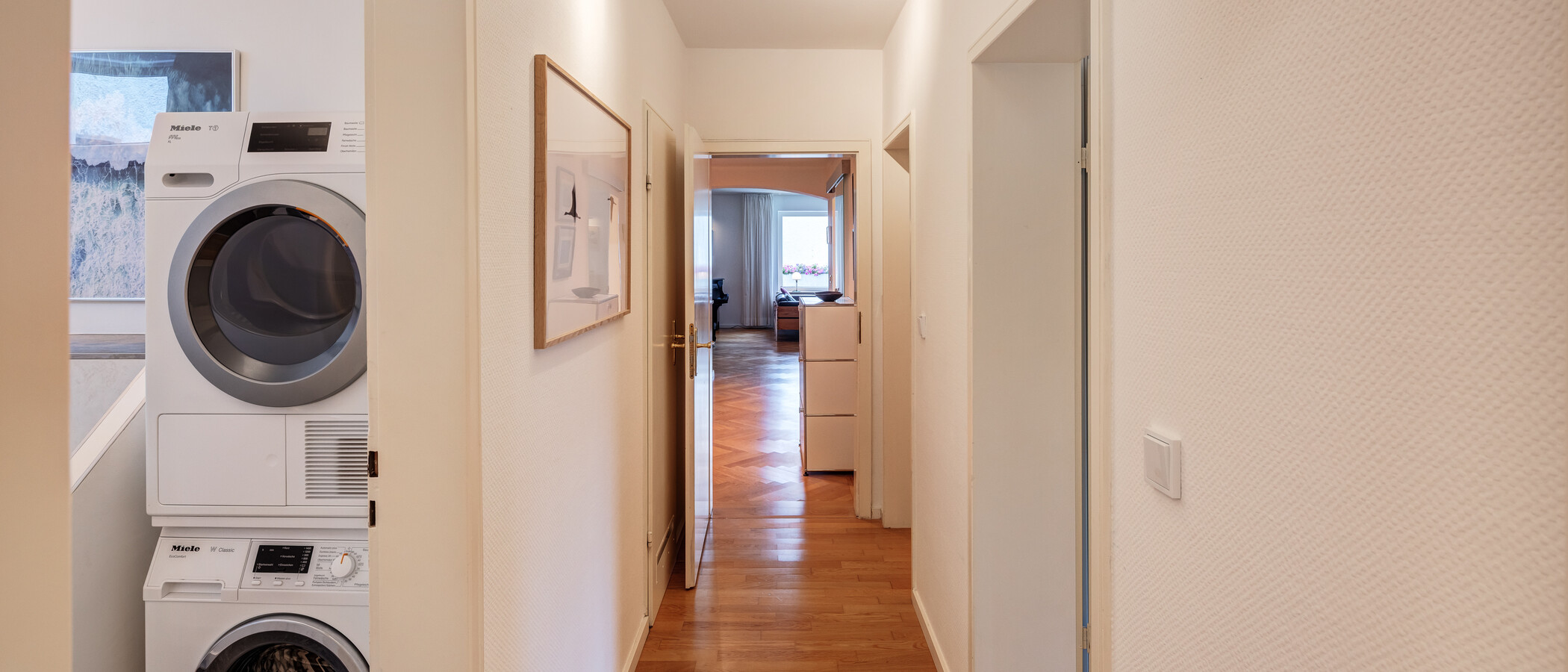 квартира München Menterschwaige 05 коридор 14458