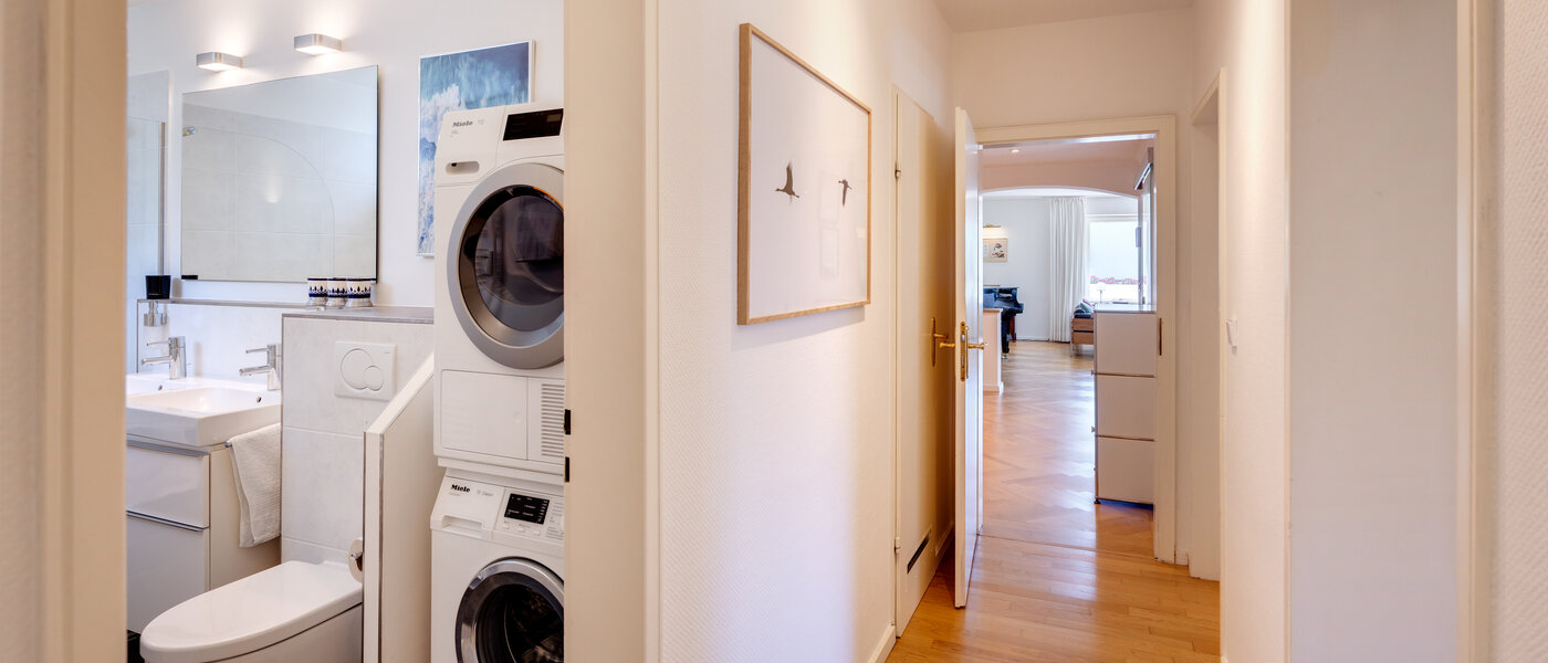 квартира München Menterschwaige 06 коридор 14458