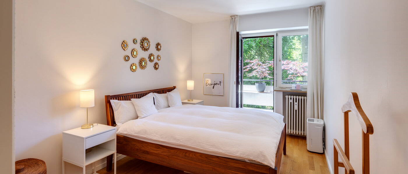 квартира München Menterschwaige 01 2-я спальная комната 14458