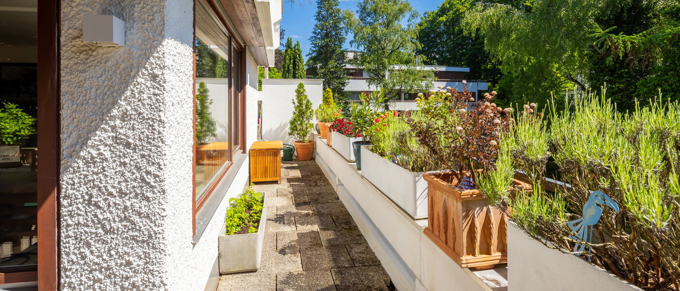 квартира München Menterschwaige 03 1-я балкон 14458