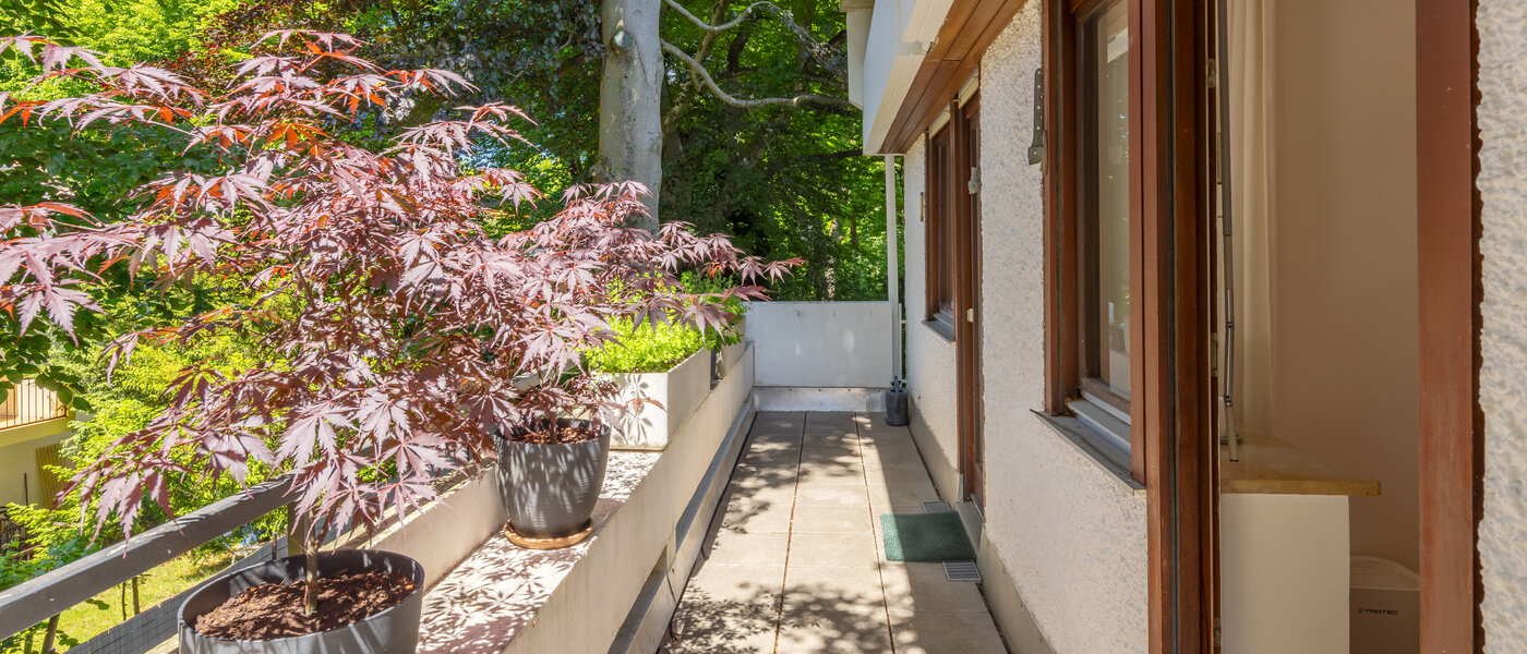 квартира München Menterschwaige 01 2-ой балкон 14458