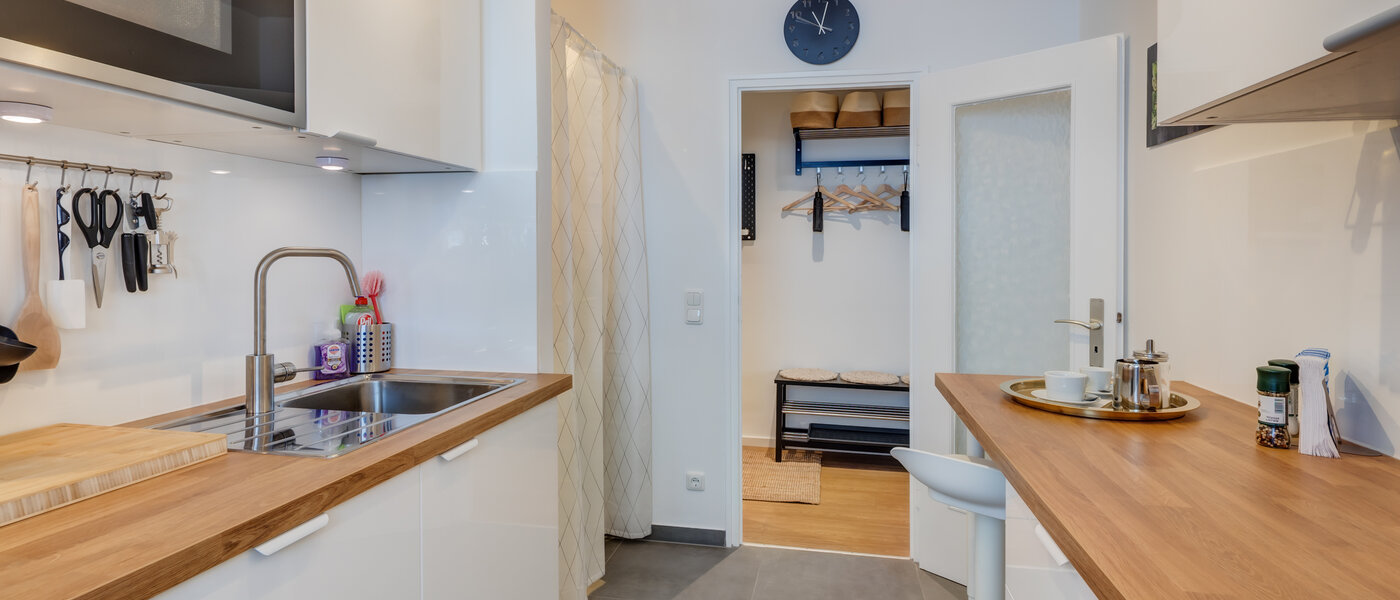 квартира München Lehel 04 кухня 14461