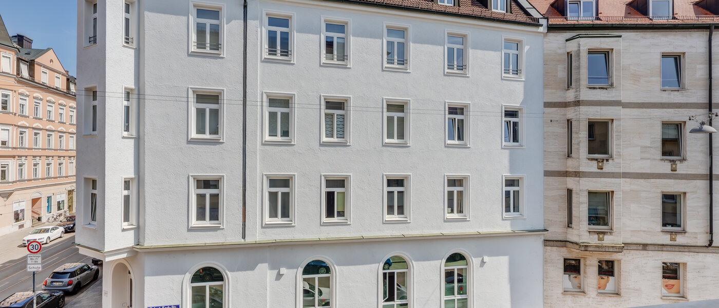 квартира München Lehel 01 вид из окна 14461