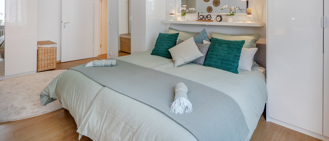 квартира München Lehel 05 спальная комната 14461