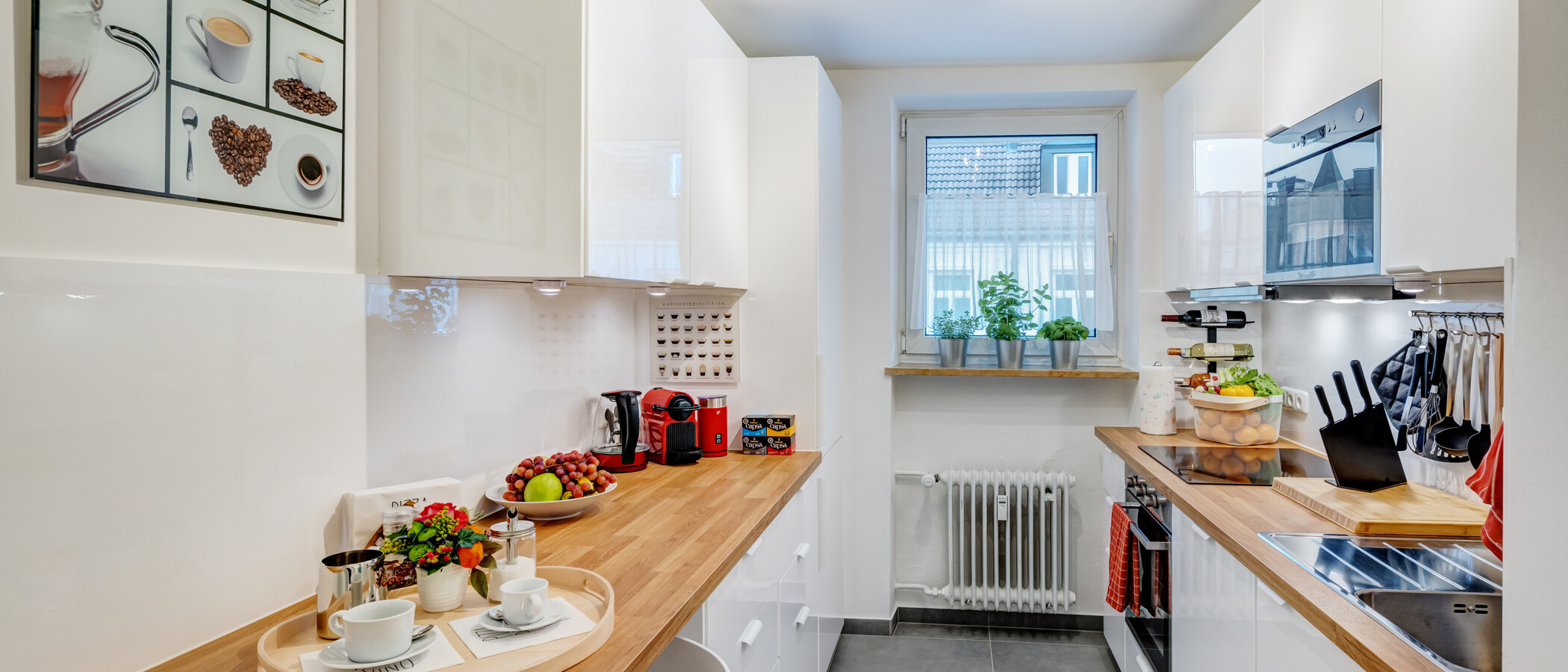 квартира München Lehel 01 кухня 14463