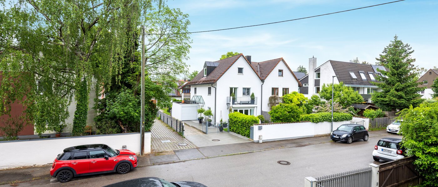 квартира München Trudering 02 вид из окна 14464