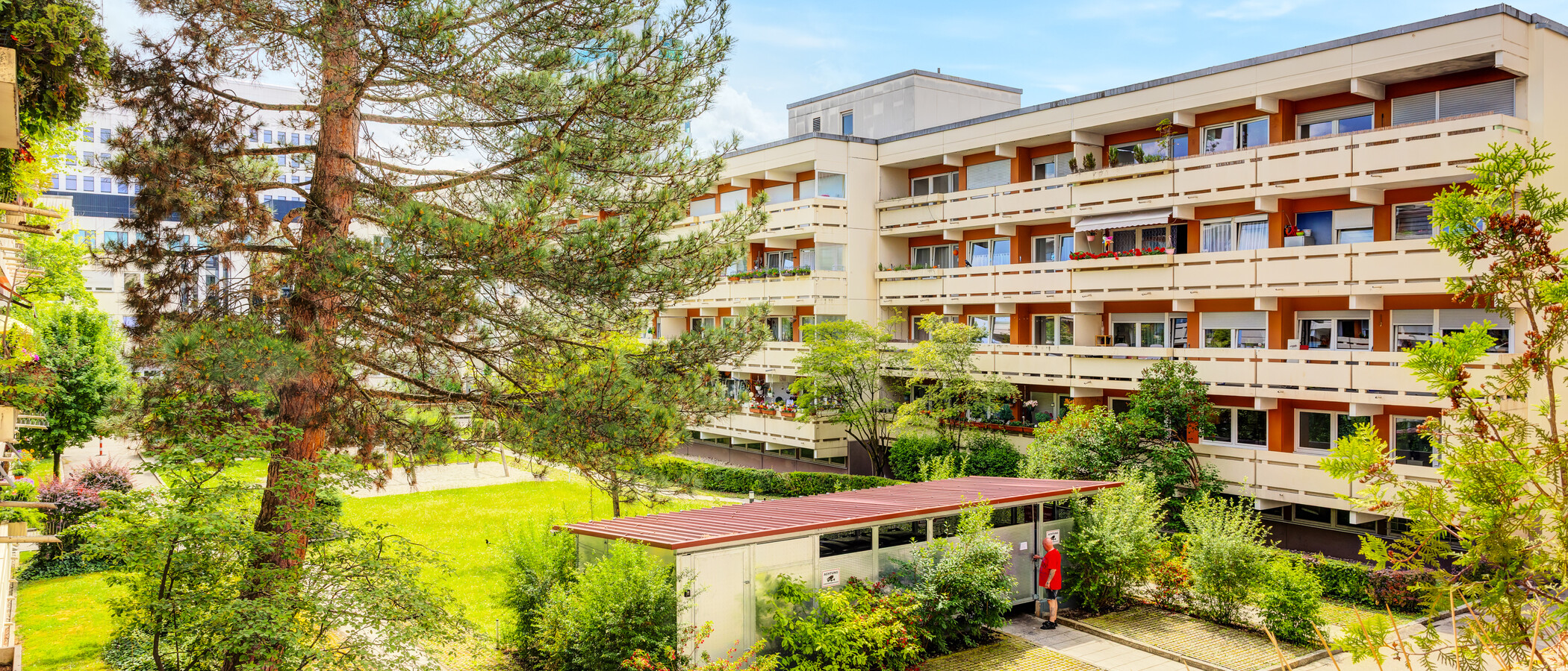 квартира München Pasing 01 вид из окна 14466
