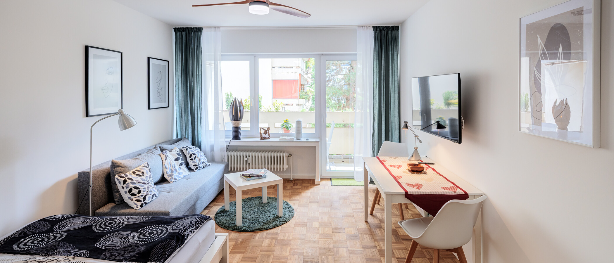 квартира München Pasing 01 жилое пространство 14466