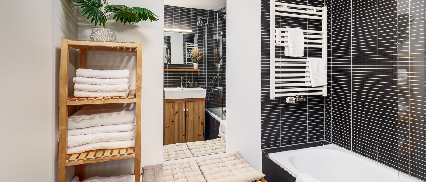 двухэтажная квартира-галерея München Obersendling 04 ванная комната 14471