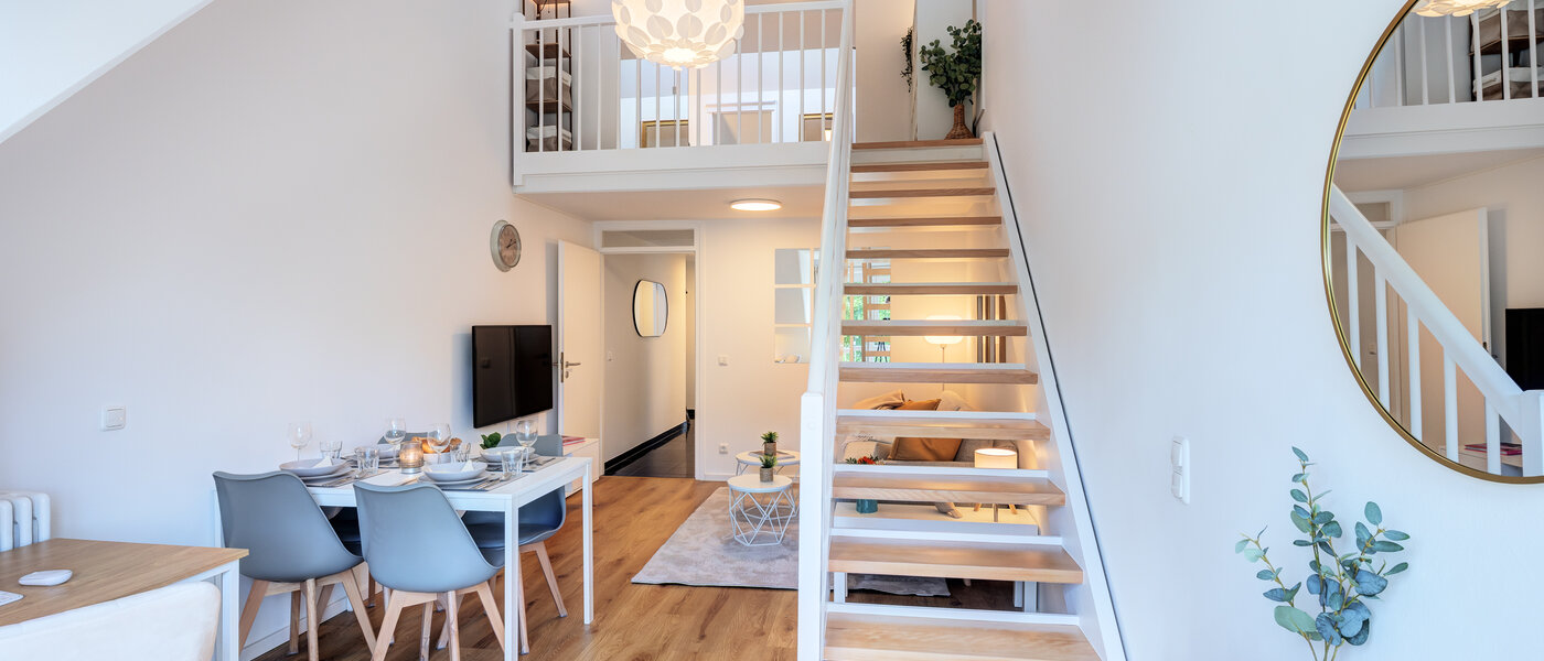 двухэтажная квартира-галерея München Obersendling 04 жилое пространство 14471