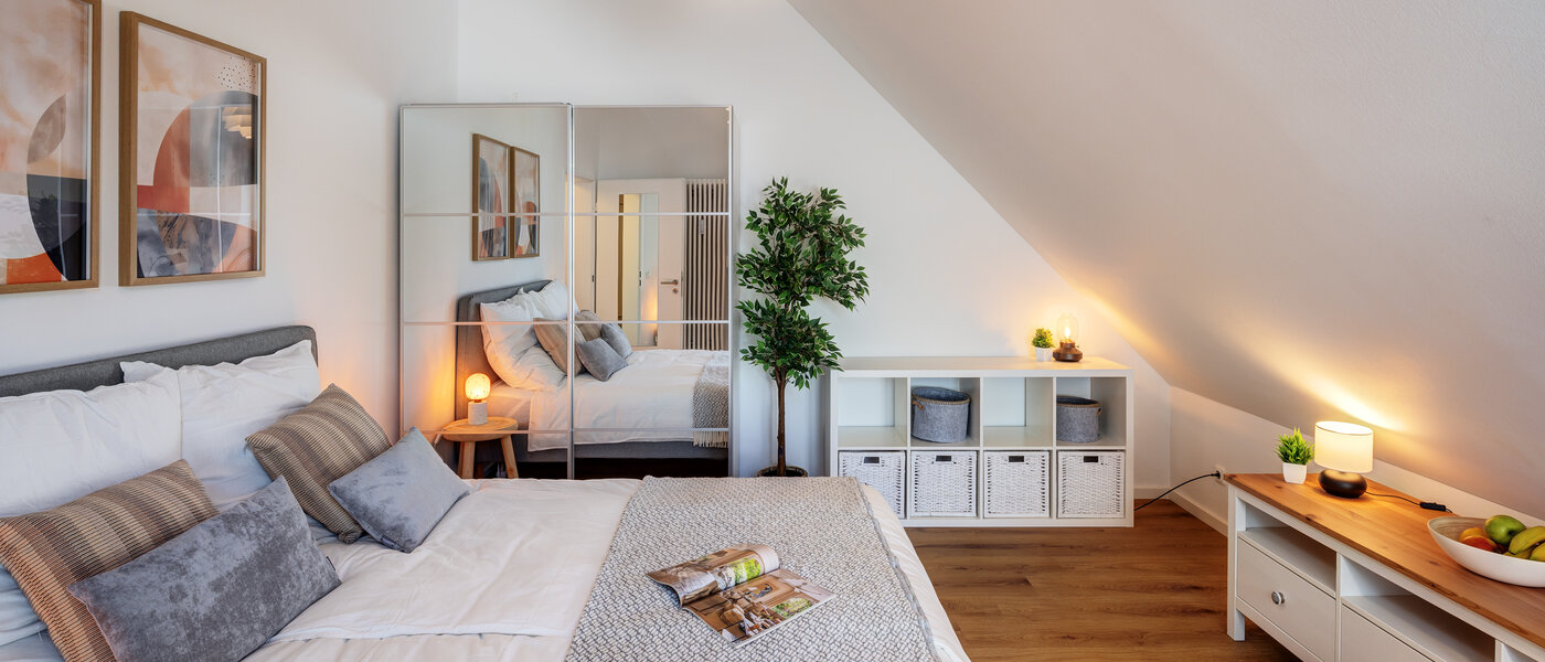 двухэтажная квартира-галерея München Obersendling 04 1-я спальная комната 14471