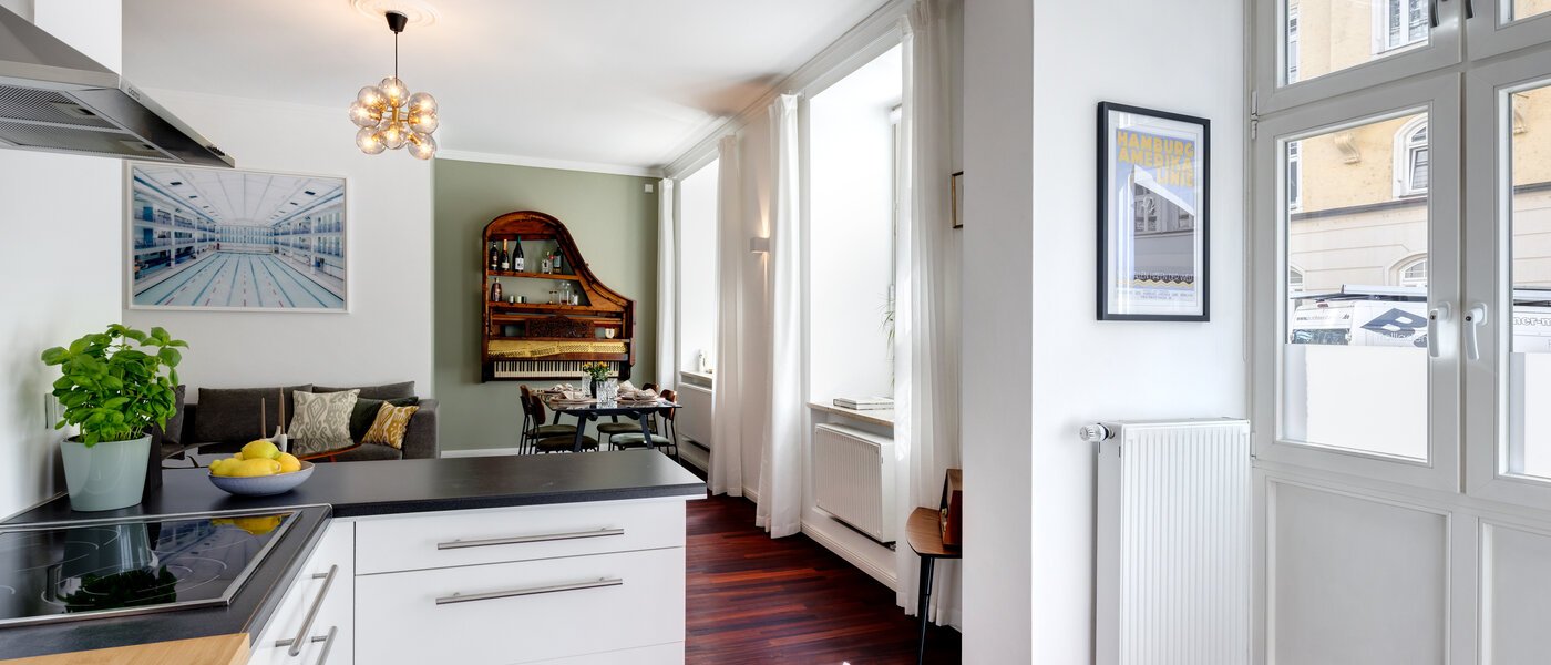 квартира München Dreimühlenviertel 02 кухня 14476