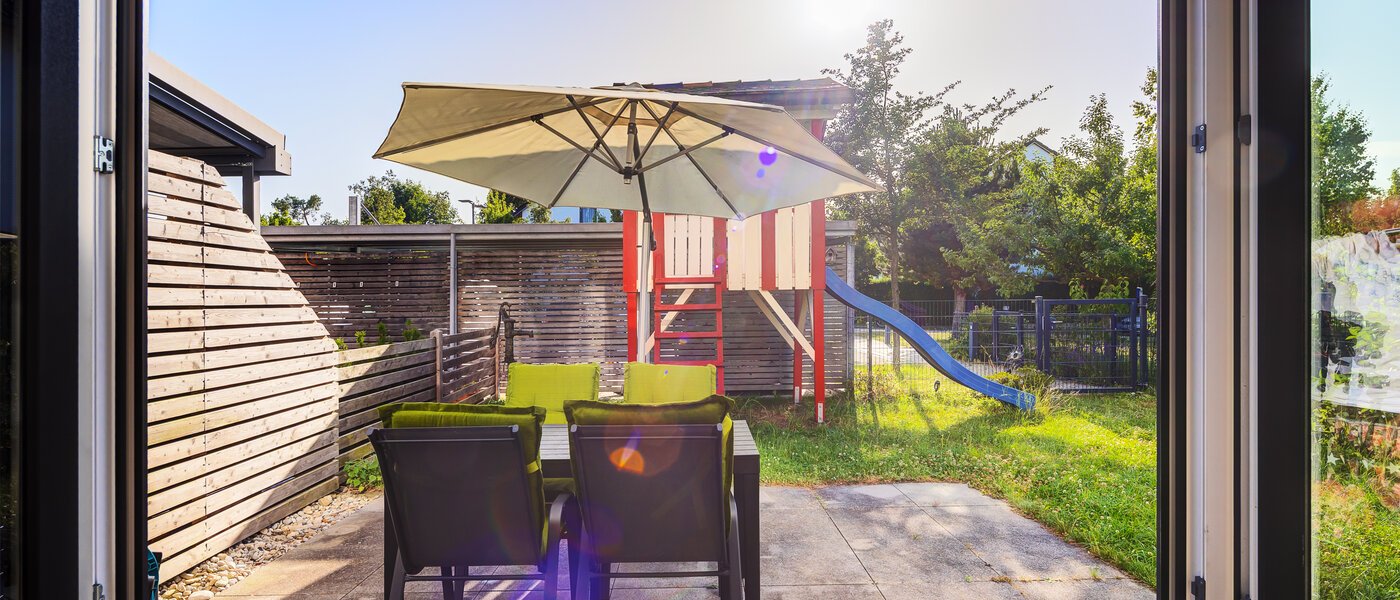 таунхаус Karlsfeld 01 терраса 14478