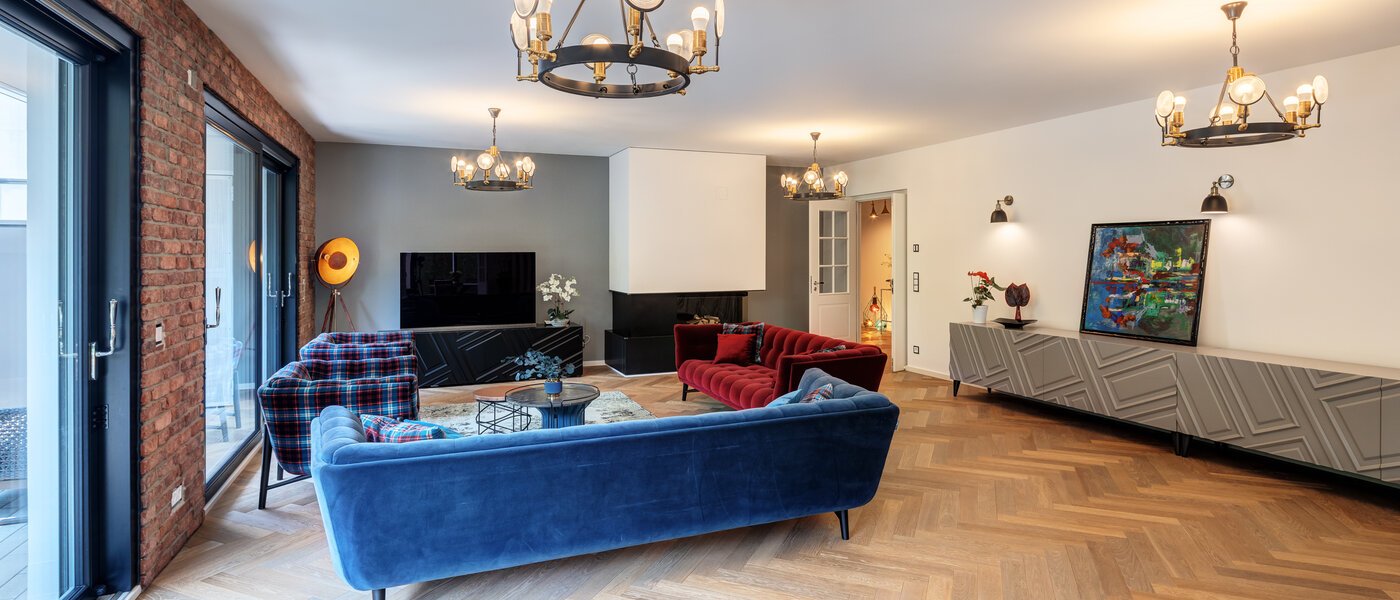 квартира München Solln 04 гостиная 14479