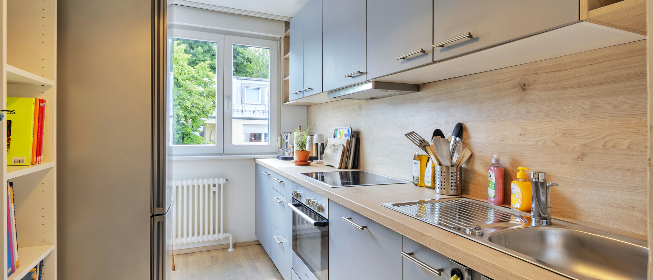 квартира München Harlaching 01 кухня 14483
