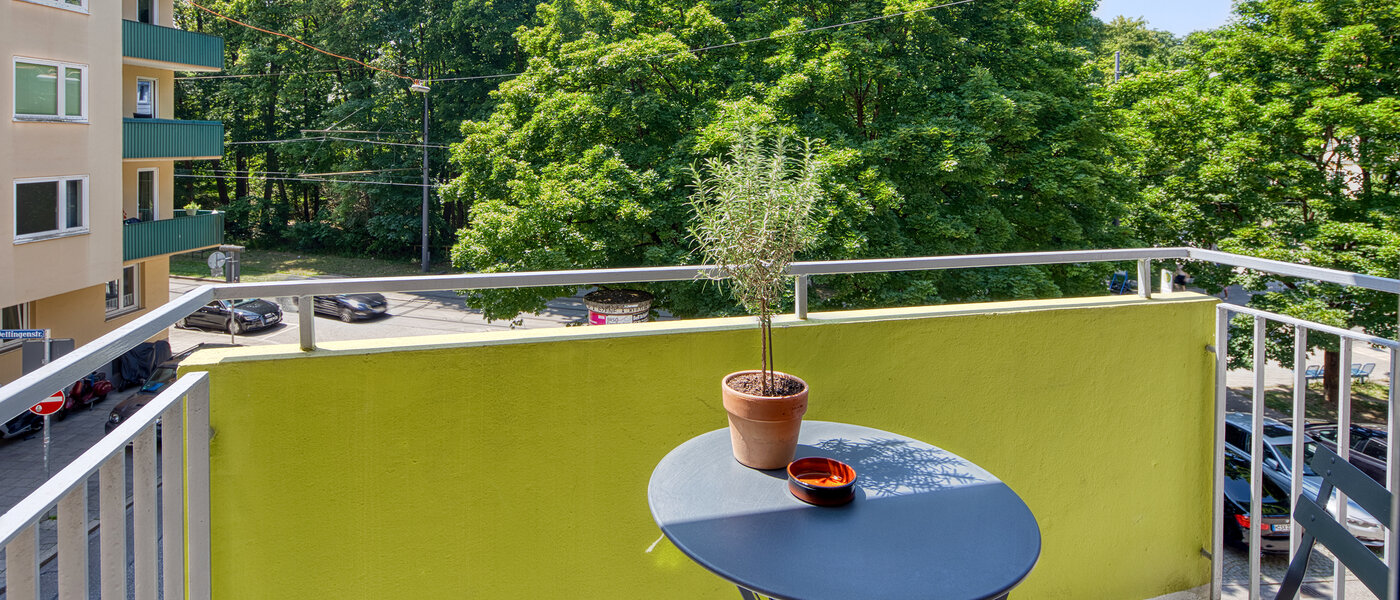 квартира München Lehel 01 балкон 14488