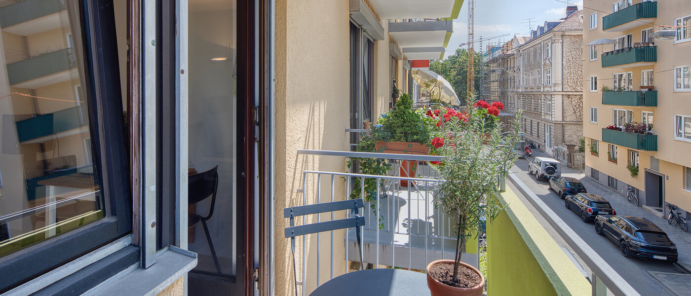 квартира München Lehel 02 балкон 14488
