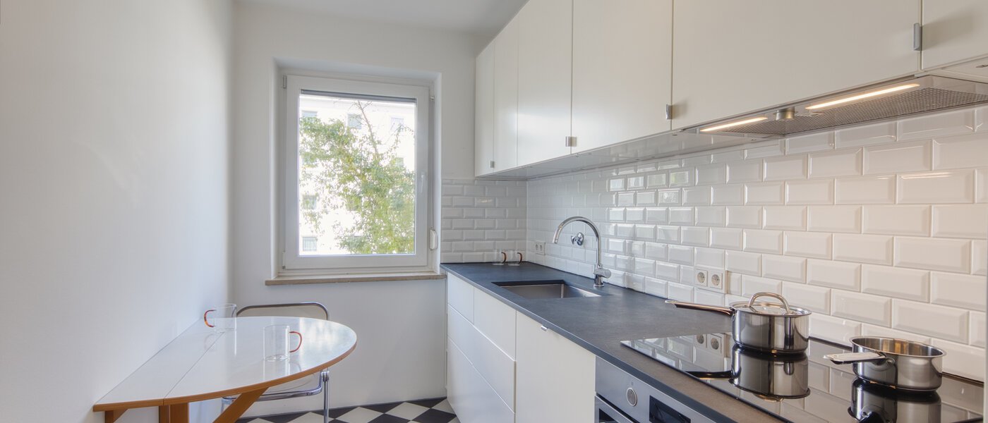 квартира München Schwabing 01 кухня 14493