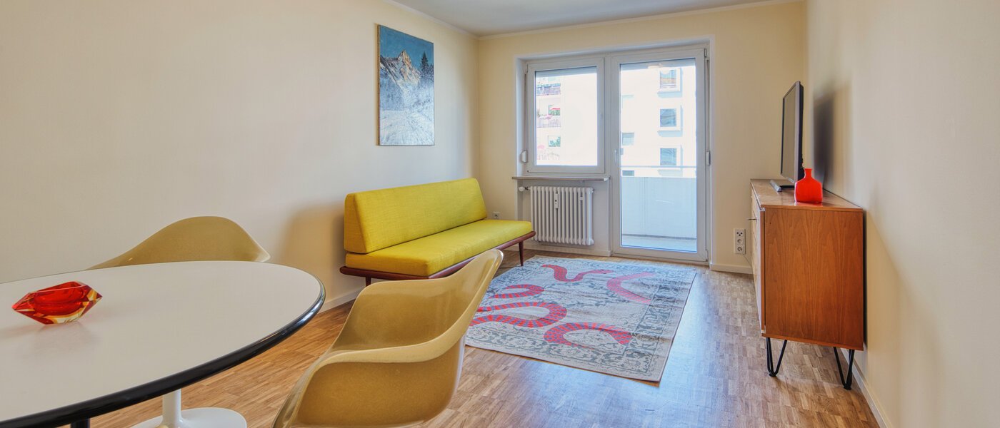 квартира München Schwabing 02 жилое пространство 14493