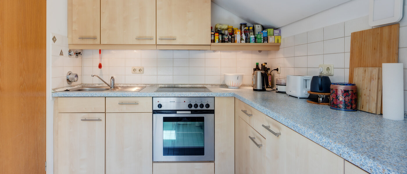 мансардная квартира München Harlaching 01 кухня 14501