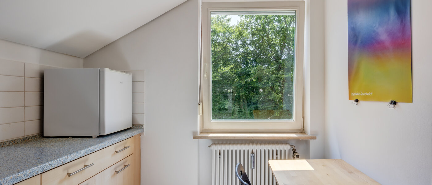 мансардная квартира München Harlaching 03 кухня 14501