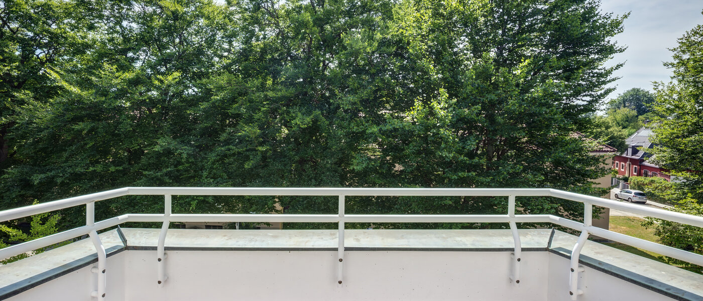 мансардная квартира München Harlaching 01 балкон 14501