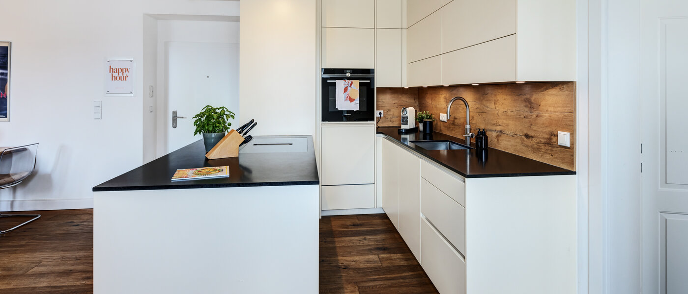 квартира München Lehel 01 кухня 14503