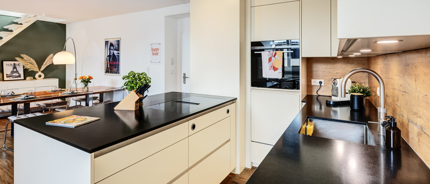 квартира München Lehel 03 кухня 14503