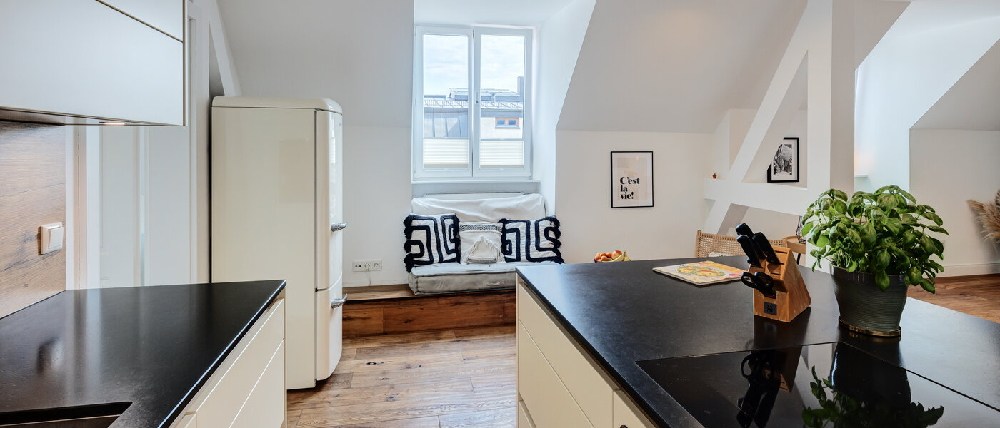 квартира München Lehel 05 кухня 14503