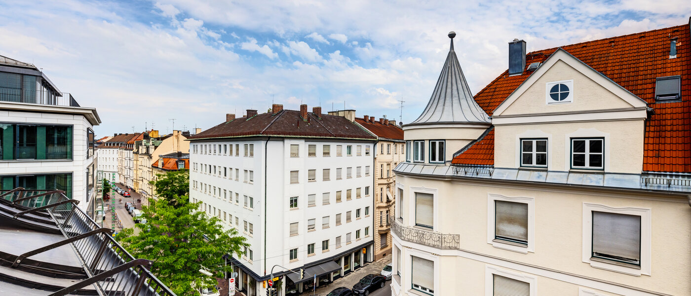 квартира München Lehel 04 вид из окна 14503