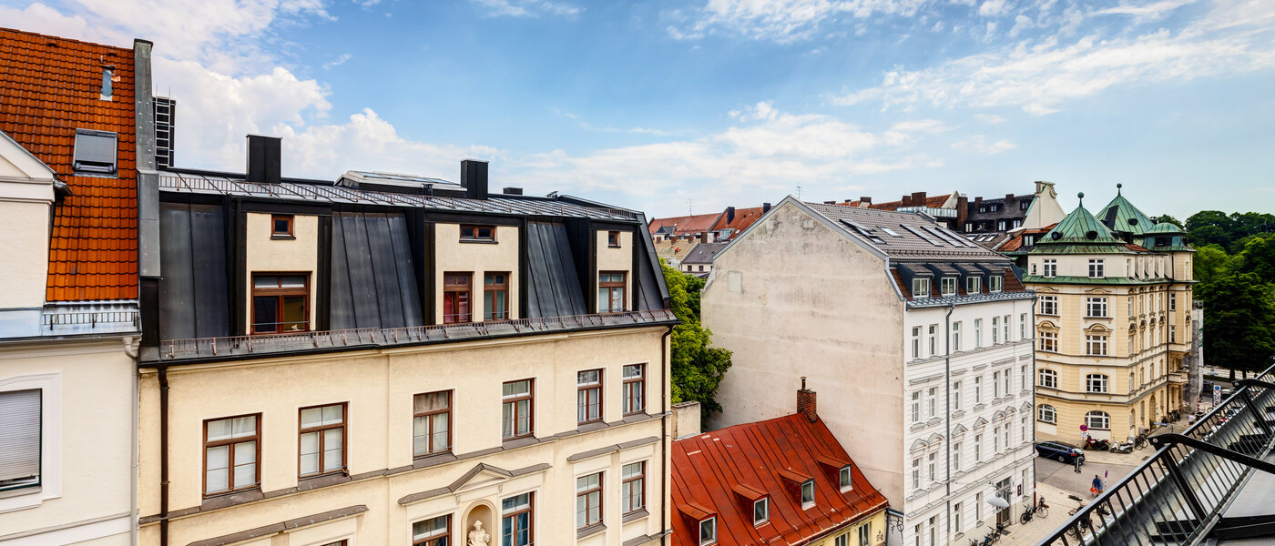 квартира München Lehel 05 вид из окна 14503