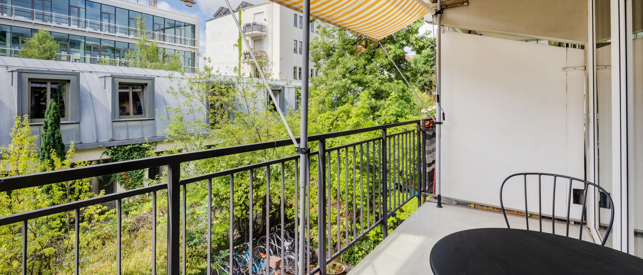 квартира München Maxvorstadt 01 балкон 14504
