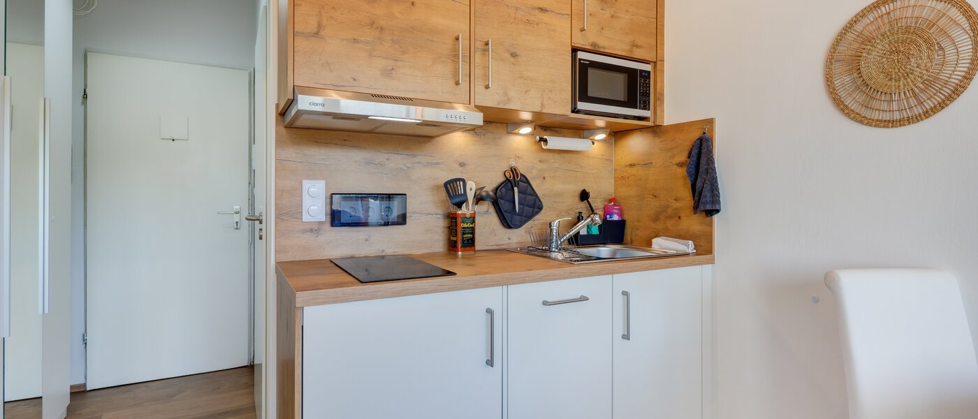 квартира München Am Hart 01 кухня 14506