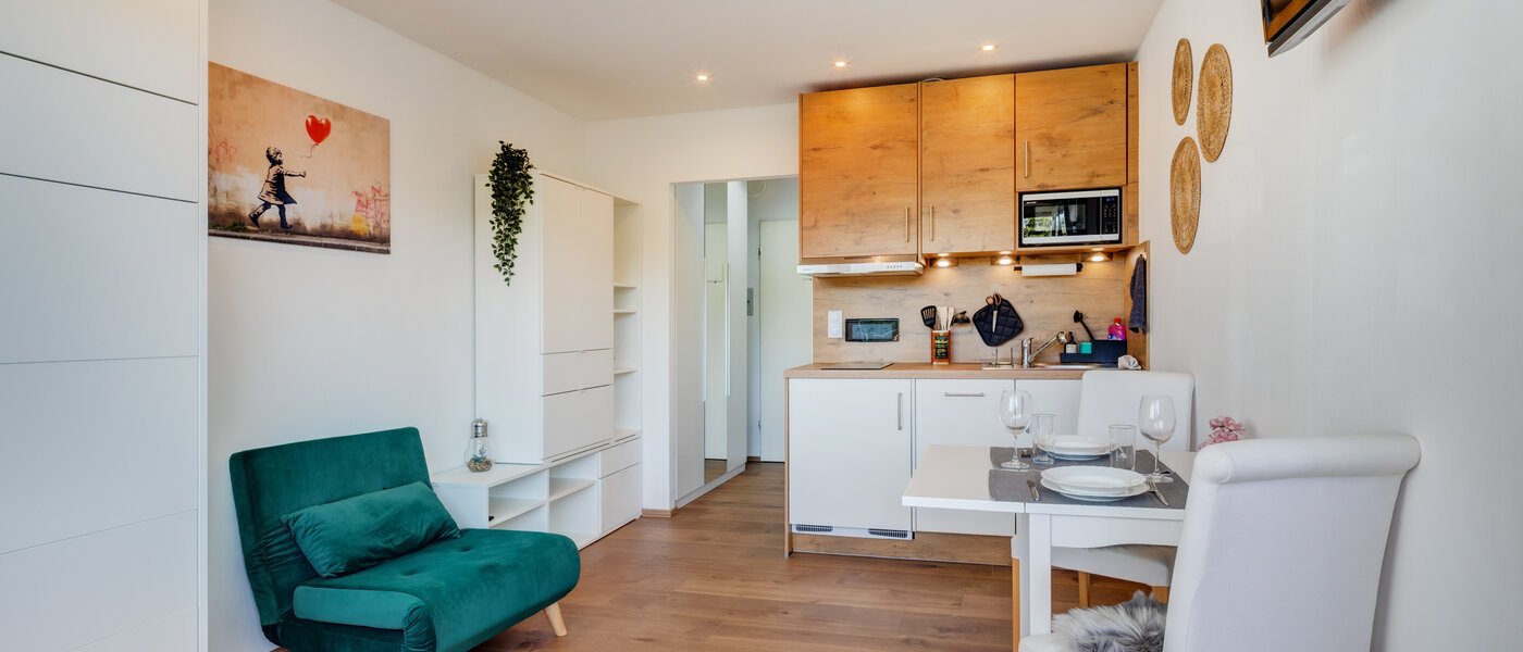 квартира München Am Hart 01 жилое пространство 14506