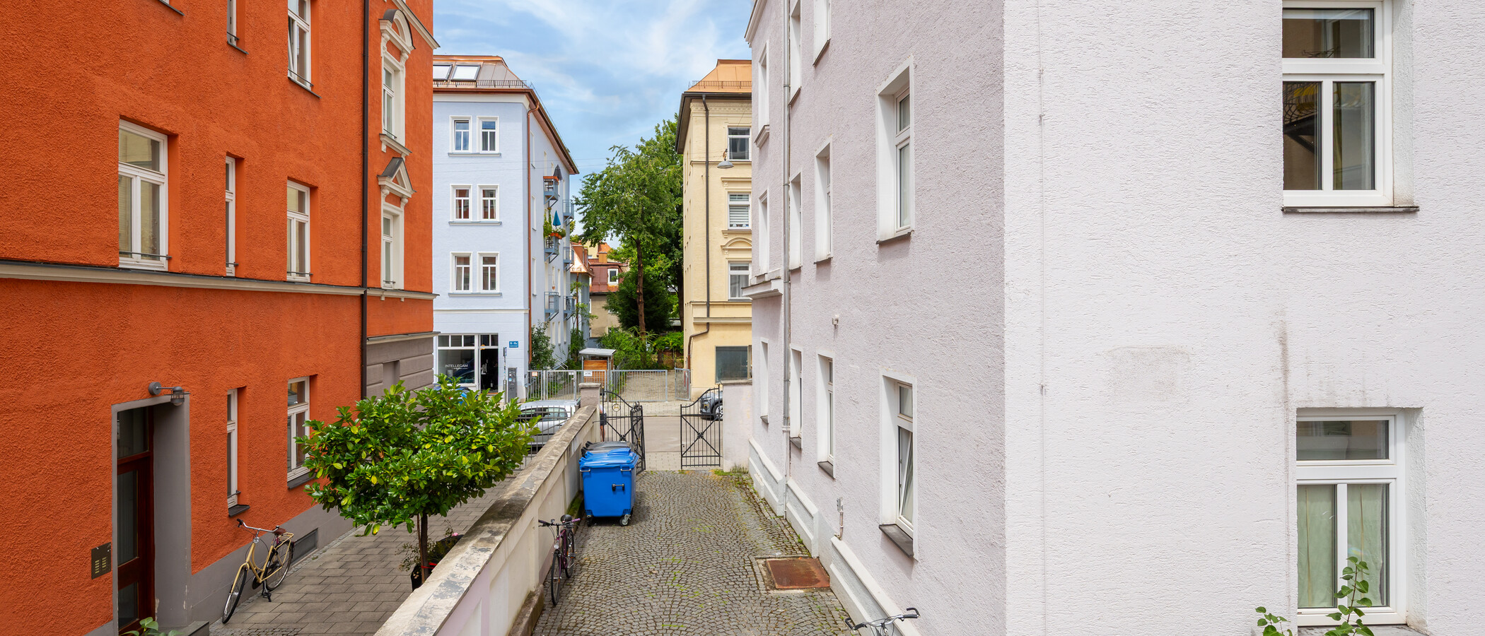 таунхаус München Schwanthalerhöhe 03 вид из окна 14507