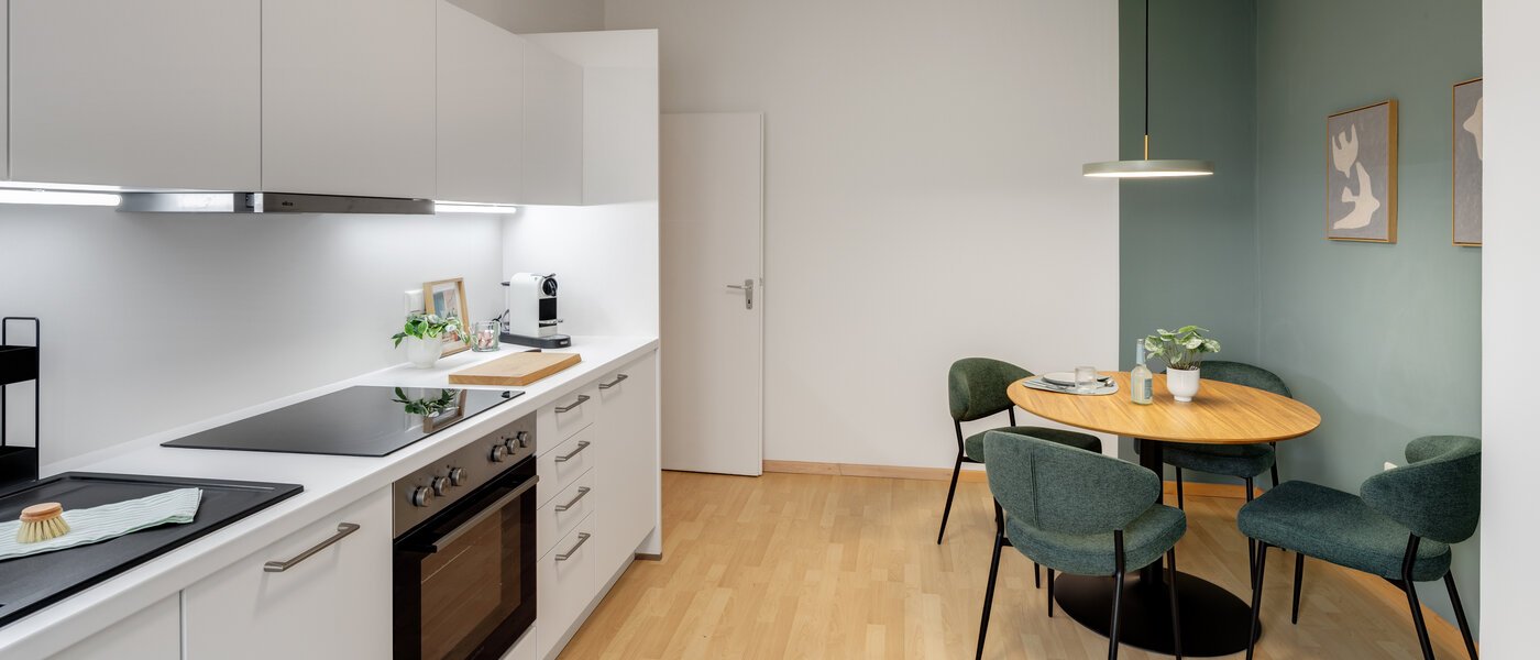 квартира München Schwanthalerhöhe 03 кухня 14508