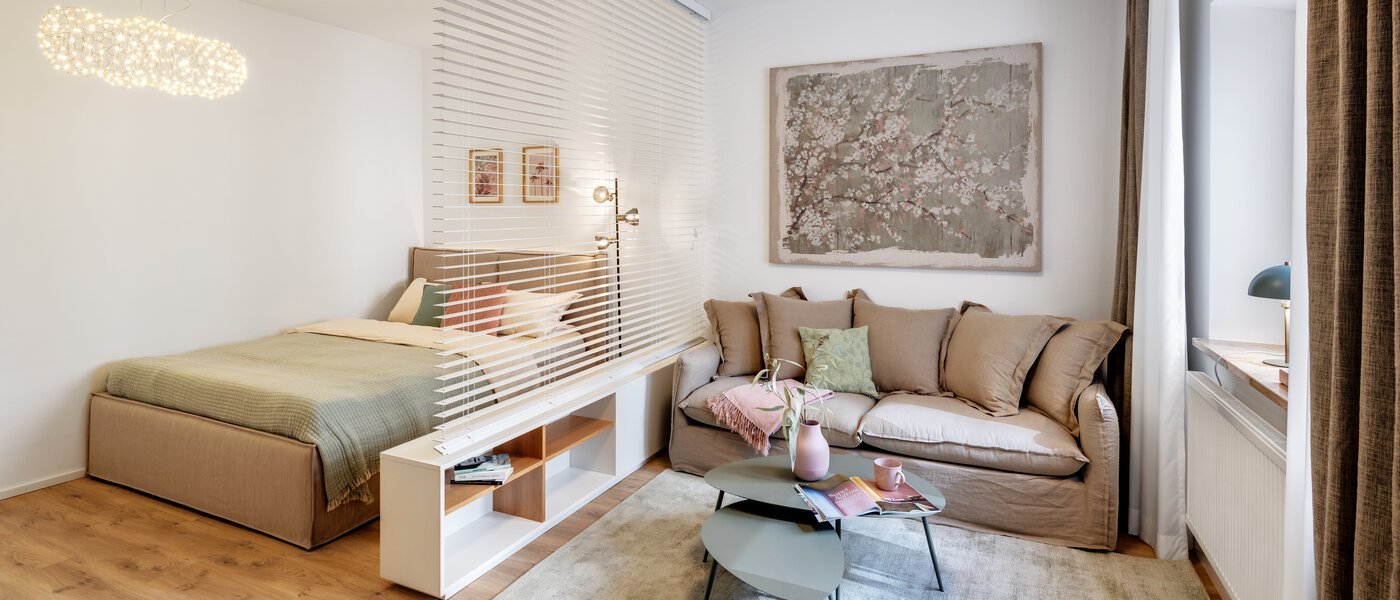 квартира München Schwanthalerhöhe 02 жилое пространство 14508