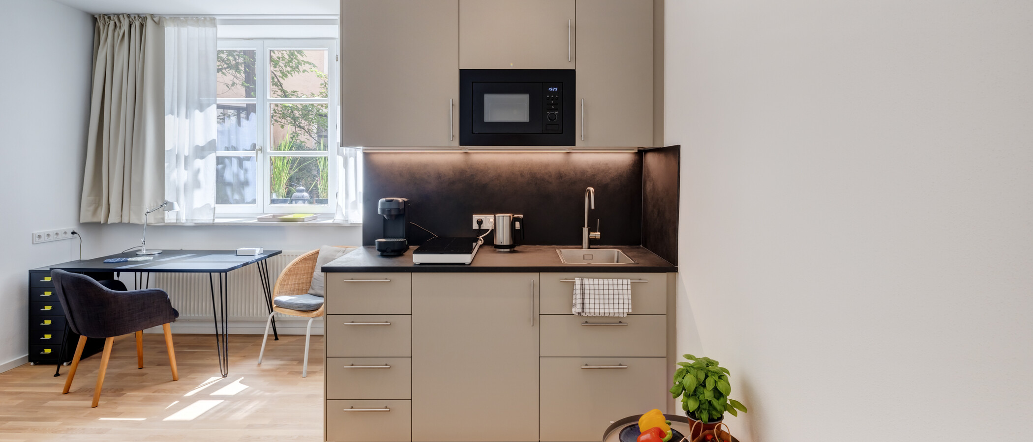 квартира München Haidhausen 02 кухня 14515