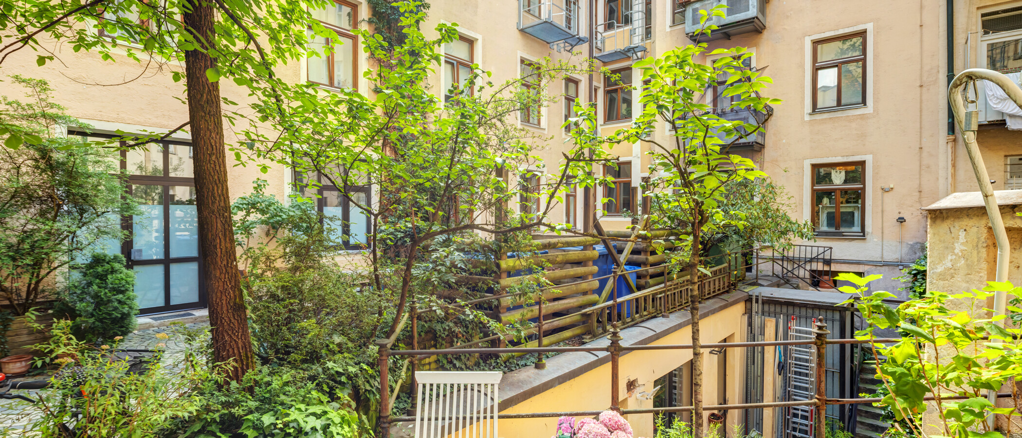 квартира München Haidhausen 02 вид из окна 14515