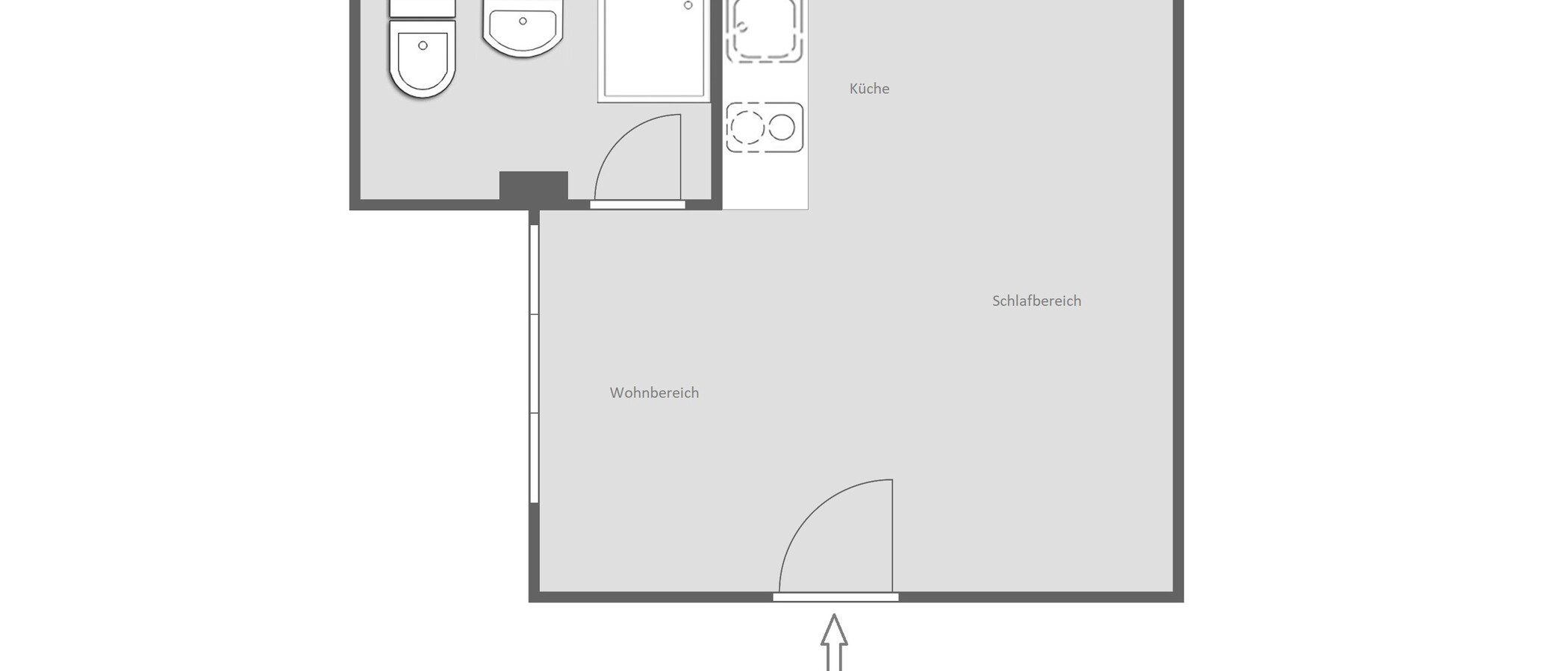 квартира München Haidhausen 01 план этажа 14515