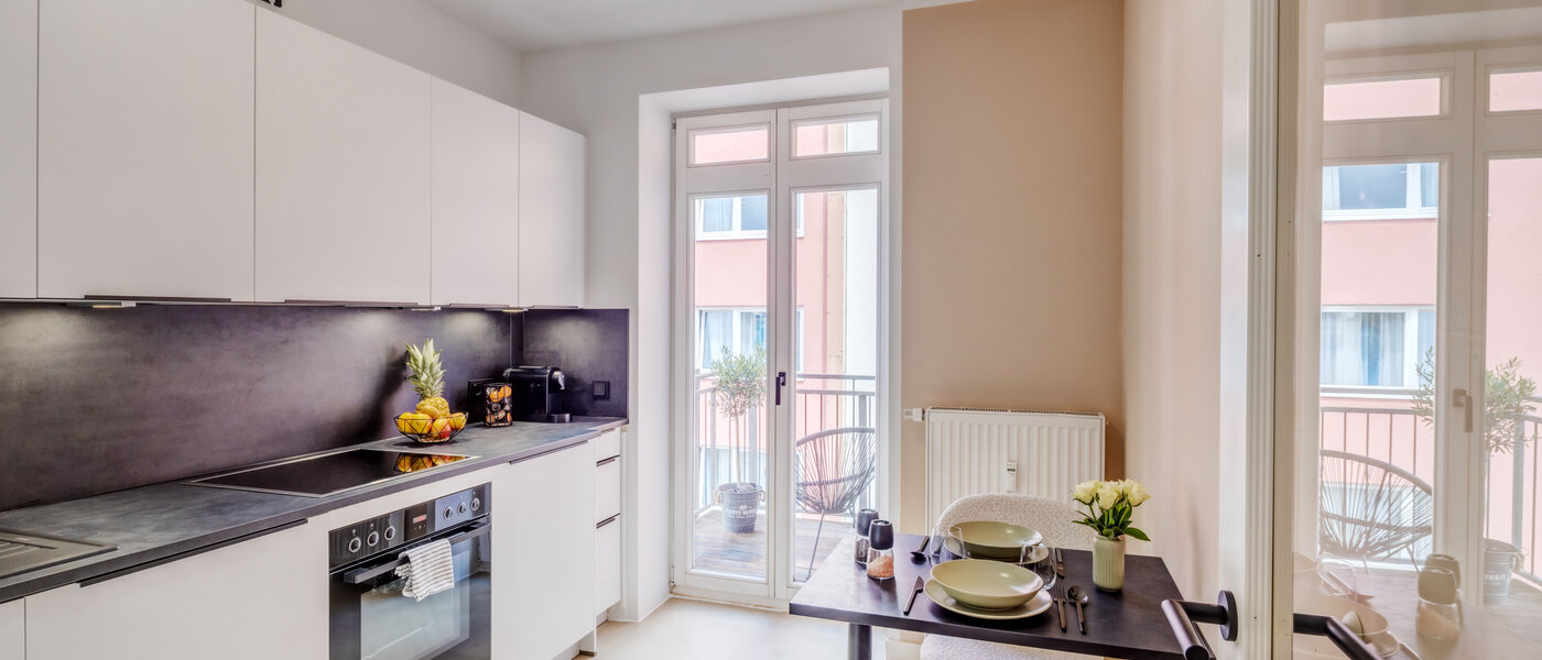 квартира München Schwanthalerhöhe 01 кухня 14516