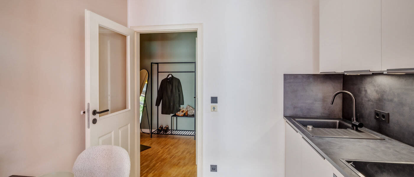 квартира München Schwanthalerhöhe 03 кухня 14516