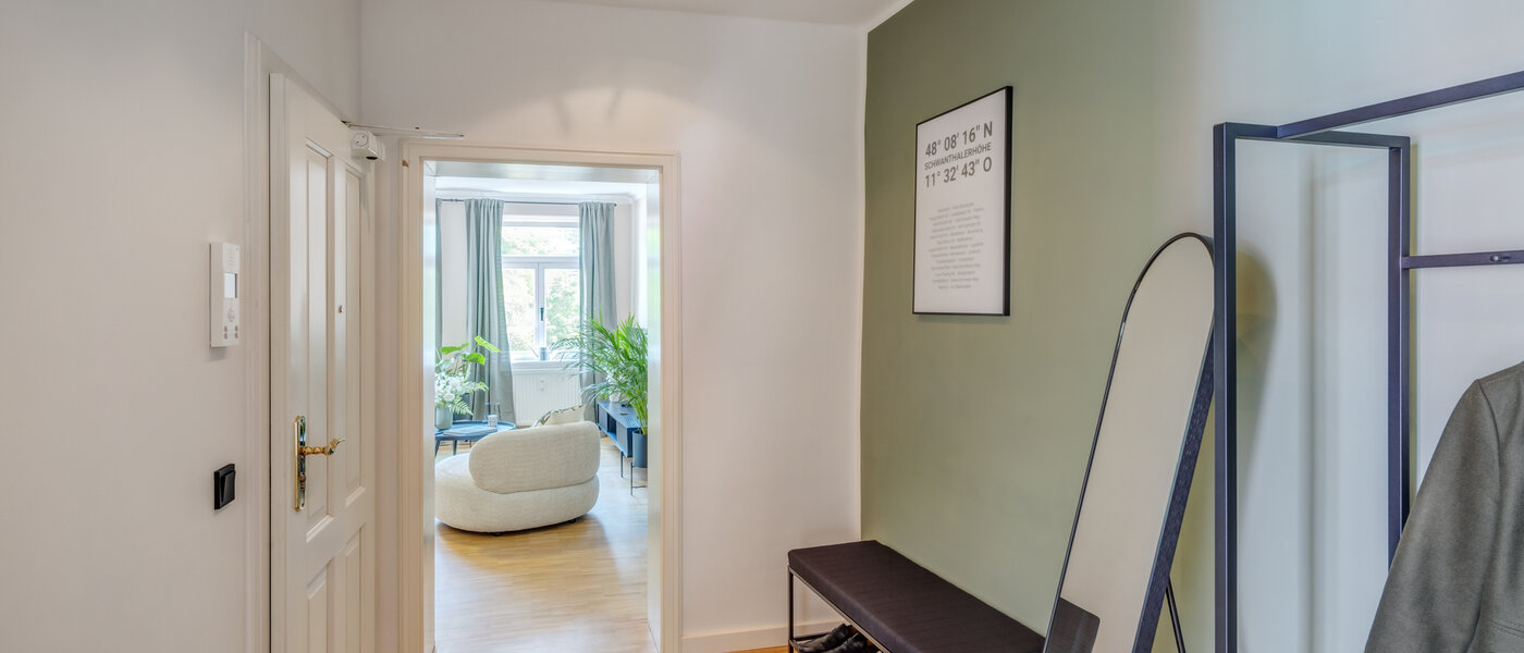 квартира München Schwanthalerhöhe 01 коридор 14516