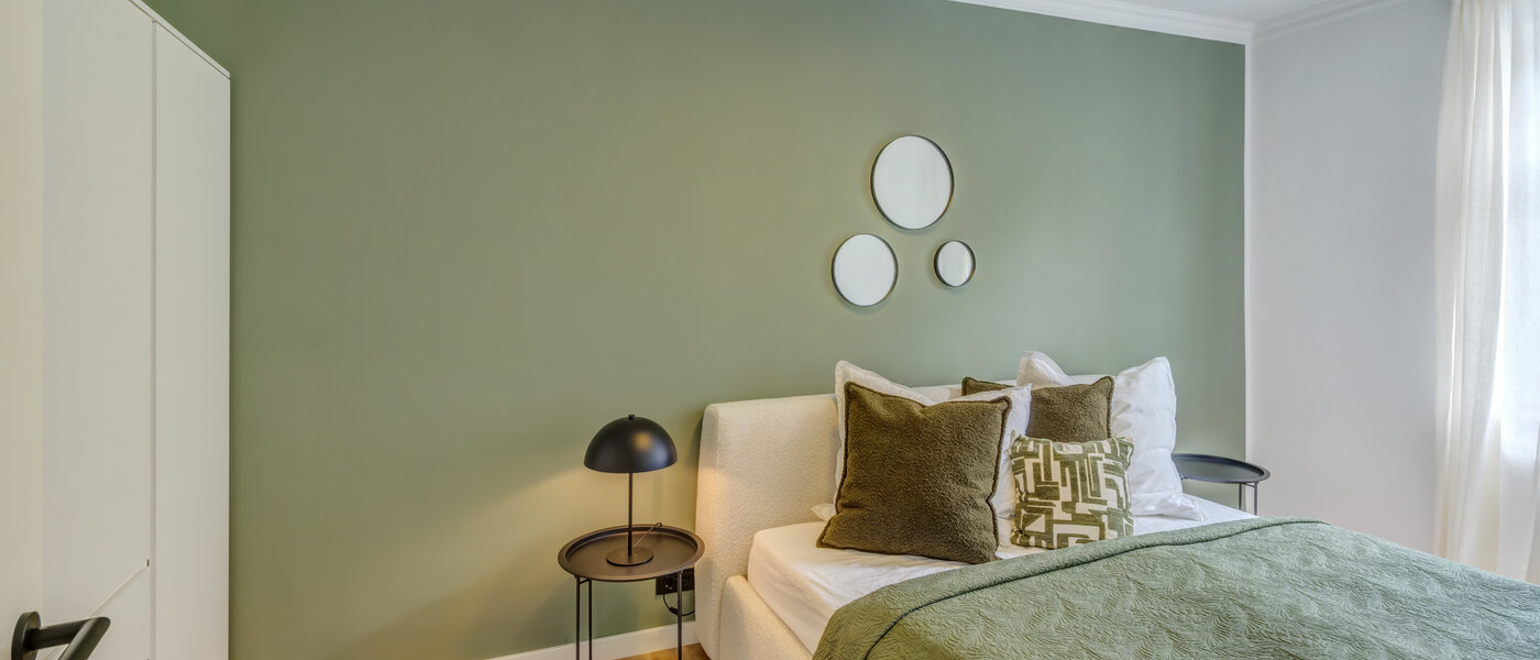 квартира München Schwanthalerhöhe 01 спальная комната 14516