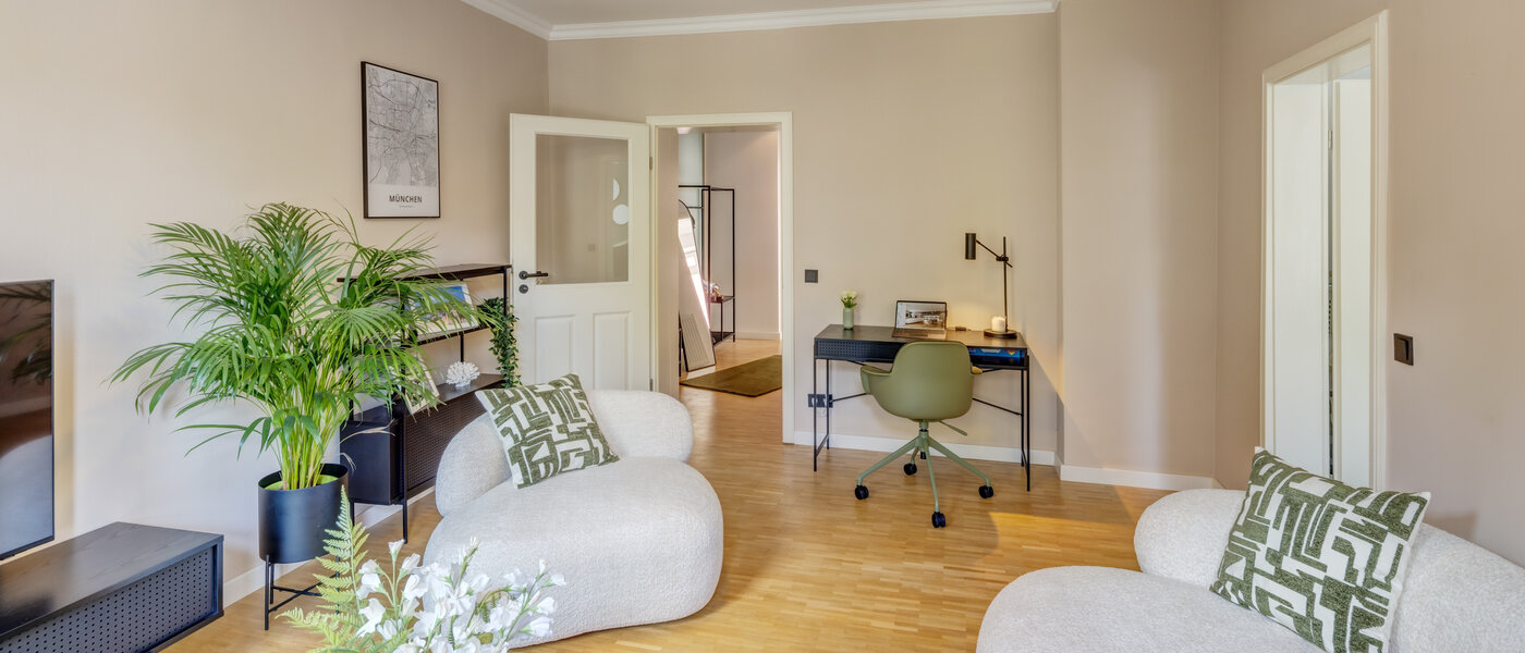 квартира München Schwanthalerhöhe 03 жилое пространство 14516