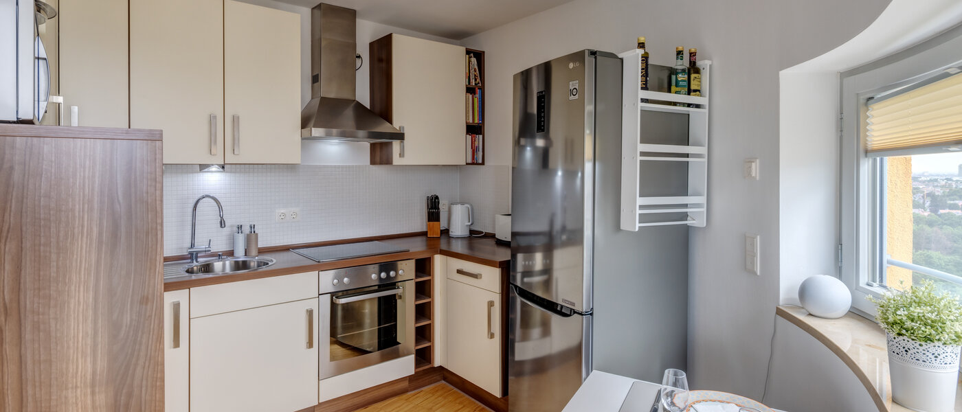 квартира München Obersendling 01 кухня 14517